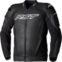 RST JACKT LTHR TRCTECH EVO5 CE, BLK, 56