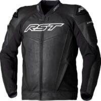 RST JACKT LTHR TRCTECH EVO5 CE, BLK, 56