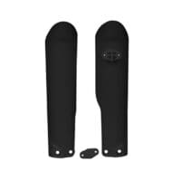 RACETECH - RTECH PLASTIC FORK PROTECTORS, BLK