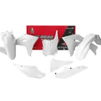 RACETECH - RTECH PLASTIC KIT 5 PCS, WHT