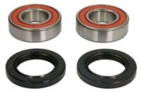 TOURMAX - 2x bearing 6201-2RS 2x shaft seal