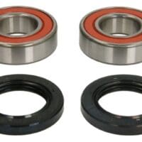 TOURMAX - 2x bearing 6201-2RS 2x shaft seal