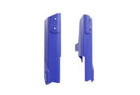 RACETECH - RTECH PLASTIC FORK PROTECTORS, BLU