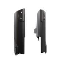 RACETECH - RTECH PLASTIC FORK PROTECTORS, BLK