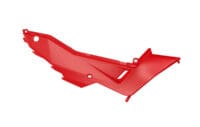 RACETECH - RTECH NUMBERPLATE CENTRAL SIDE PANE, RED