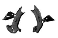 RACETECH - RTECH PLASTIC FRAME PROTECTORS , BLK/BLK