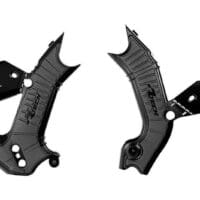 RACETECH - RTECH PLASTIC FRAME PROTECTORS , BLK/BLK