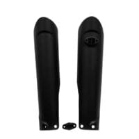 RACETECH - RTECH PLASTIC FORK PROTECTORS, BLK