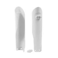 RACETECH - RTECH PLASTIC FORK PROTECTORS, WHT