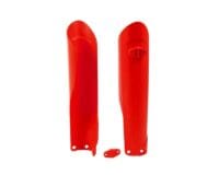 RACETECH - RTECH PLASTIC FORK PROTECTORS, RED