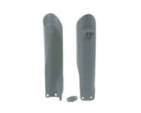 RACETECH - RTECH PLASTIC FORK PROTECTORS, GRY