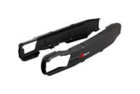 RACETECH - RTECH PLASTIC SWINGARM PROTECTORS, BLK