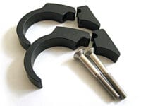 MOTOGADGET - MOTOG MSM H/B CLIP KIT 22MM, BLK
