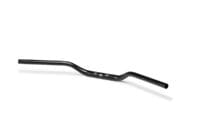 HIGHSIDER pro X-Bar aluminium stuur Superbike X01, 1 1/8 inch, zwart gestraald.
