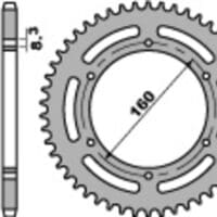 PBR RR SPROC 520 STEEL ST 3552, 40