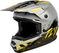 FLY RACING - FLY HELMT KINETIC DRIP´26 YTH, GRY, YM