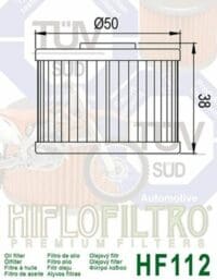 1000455-3-800Wx800H HIFLOFILTRO Oliefilter - HF112