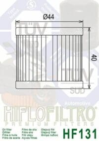 1000463-2-800Wx800H HIFLOFILTRO Oliefilter - HF131