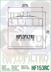HIFLOFILTRO Racing Oliefilter - HF153RC