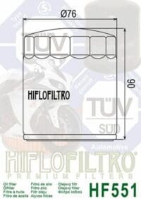 1000526-3-800Wx800H HIFLOFILTRO Oliefilter - HF540