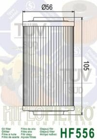 HIFLOFILTRO Oliefilter - HF556