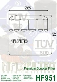 HIFLOFILTRO Oliefilter - HF951