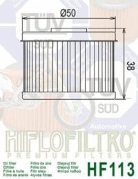 1014520-2-800Wx800H HIFLOFILTRO Oliefilter - HF114