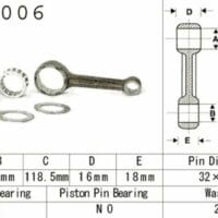 1019663-1-800Wx800H VESRAH Drijfstangset - Suzuki