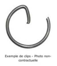 ZUIGERKLEMMEN DIAMETER 12MM  G-VORM PER 10 STUKS VERPAKT