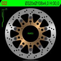 NG BRAKES ronde zwevende remschijf