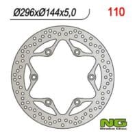 NG BRAKES ronde vaste remschijf