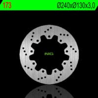 NG BRAKES ronde vaste remschijf