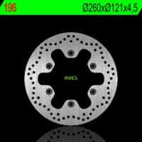 NG BRAKES ronde vaste remschijf