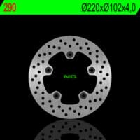NG BRAKES ronde vaste remschijf