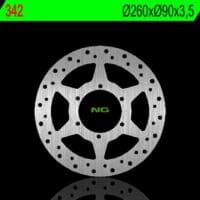 NG BRAKES ronde vaste remschijf