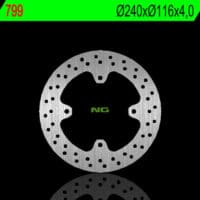 NG BRAKES ronde vaste remschijf