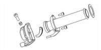 GASHENDEL PIAGGIO 112MM GAMMA 50CC+LX125