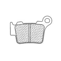 CL BRAKES Racing Remblokken - 1108RX3 Gesinterd metaal
