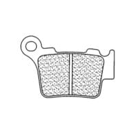 1034690-1-800Wx800H CL BRAKES Off-Road Remblokken - 1108X59 Gesinterd metaal
