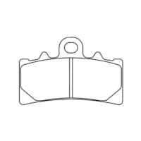 CL BRAKES Street Remblokken - 1233A3+ Gesinterd metaal