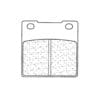 CL BRAKES Street Remblokken - 2282A3+ Gesinterd metaal