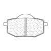 CL BRAKES Street Remblokken - 2392A3+ Gesinterd metaal