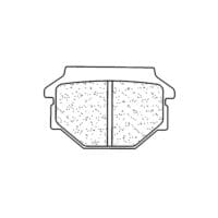 CL BRAKES Racing Remblokken - 2472RX3 Gesinterd metaal