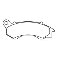 CL BRAKES Maxi Scooter Remblokken - 3102MSC Gesinterd metaal