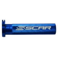 1035250-1-800Wx800H SCAR Throttle Tube Aluminium + Bearing Blue