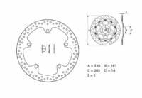 1035399-1-800Wx800H BREMBO Serie Oro ronde vaste remschijf