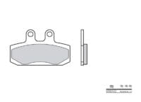 BREMBO Scooter Remblokken - 07007CC Carbon Ceramic