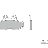 BREMBO Scooter Remblokken - 07089CC Carbon Ceramic