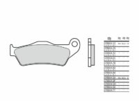 BREMBO OEM Remblokken - 07BB0483 Gesinterd metaal