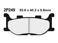 2P249 NISSIN Street Remblokken - 2P-249NS Semi-metaal
